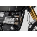 Protecciones laterales de motor Negro. Triumph Scrambler 1200 (21-).