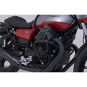 Protecciones laterales de motor Negro. Modelos Moto Guzzi V7/V9.