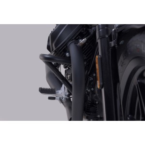 Protecciones laterales de motor Negro. Modelos Moto Guzzi V7/V9.