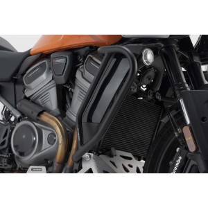 Protecciones laterales de motor Negro. Harley-Davidson Pan America (21-).