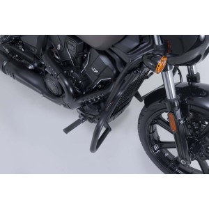 Protecciones laterales de motor Negro. Indian Scout-Modelle (24-).