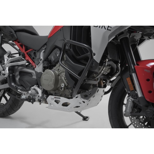 Protecciones laterales de motor Negro. Ducati Multistrada V4 (20-).