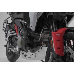 Protecciones laterales de motor Negro. Ducati Multistrada V4 (20-).