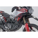 Protecciones laterales de motor Negro. Ducati DesertX (22-) / Rally (23-).
