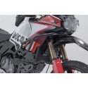 Protecciones laterales de motor Negro. Ducati DesertX (22-) / Rally (23-).