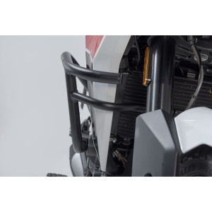 Protecciones laterales de motor Negro. Moto Morini X-Cape 650 (21-).