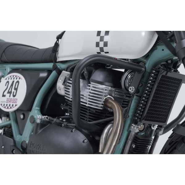 Potecciones laterales de motor Negro. Royal Enfield Bear 650 (23-).