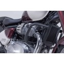 Protecciones laterales de motor Negro. Royal Enfield Classic 650 (24-).