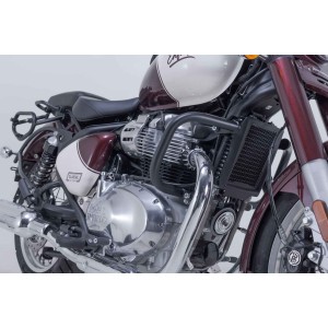 Protecciones laterales de motor Negro. Royal Enfield Classic 650 (24-).