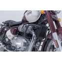 Protecciones laterales de motor Negro. Royal Enfield Classic 650 (24-).