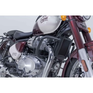 Protecciones laterales de motor Negro. Royal Enfield Classic 650 (24-).