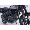 Protecciones laterales de motor Negro. Royal Enfield HNTR 350 (23-).
