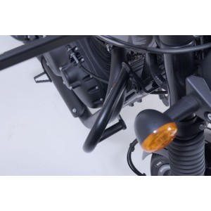 Protecciones laterales de motor Negro. Royal Enfield HNTR 350 (23-).