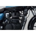 Protecciones laterales de motor Negro. Royal Enfield Meteor 350 (19-).