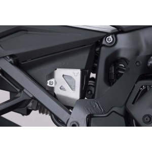 Protector del depósito de líquido de frenos Plateado. Suzuki DL1000, Honda CRF1000L/1100L.