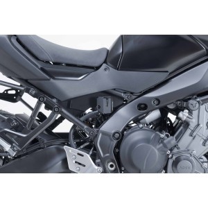 Protector del depósito de líquido de frenos Negro. Yamaha Tracer 9 / GT / GT+ (24-).