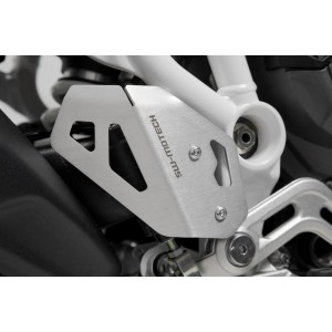 Protector de talón derecho Negro. Triumph Tiger 900/GT/Rally/Pro (19-23).