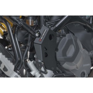 Protector de talón Negro. Ducati DesertX (22-) / Rally (23-).