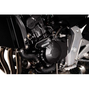 Kit de topes anticaidas Negro. Honda CB600 F (07-13), CBF600 S/N (08-09).