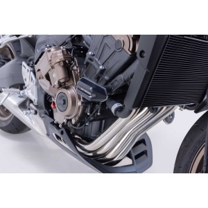 Kit de topes anticaidas Negro. Honda CB650R E-Clutch (23-).