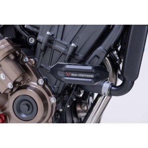 Kit de topes anticaidas Negro. Honda CB650R E-Clutch (23-).