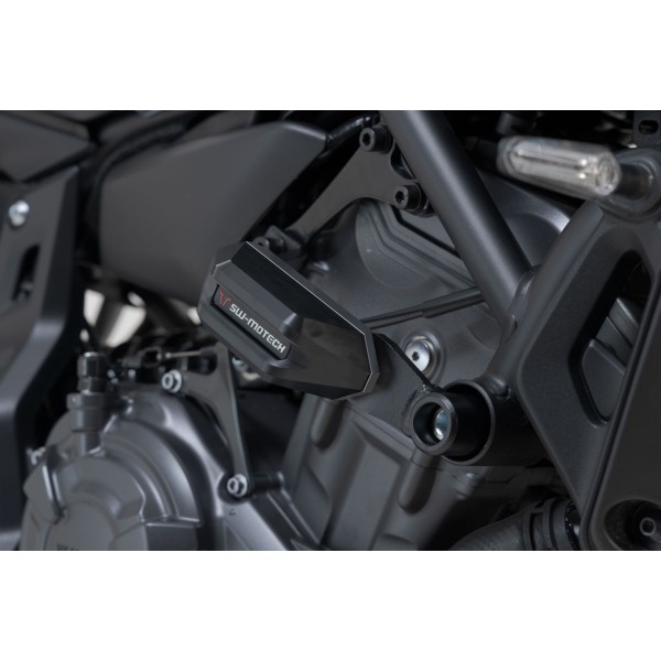 Kit de topes anticaidas Negro. Yamaha MT-07 (14-) / MT-07 Tracer (16-).