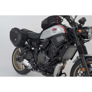 Kit de topes anticaidas Negro. Yamaha XSR700 (15-) / XTribute (19-).