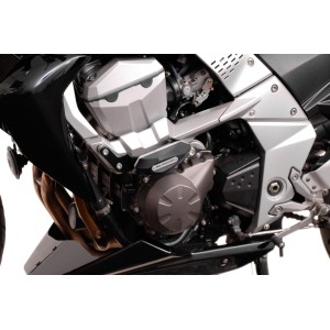 Kit de topes anticaidas Negro. Kawasaki Z750 (07-12) Z750R (11-12).