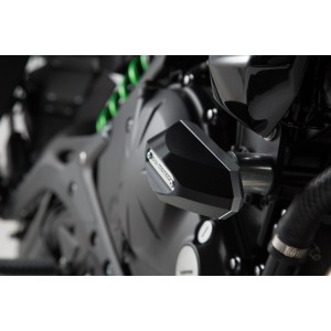 Kit de topes anticaidas Negro. Kawasaki ER-6n (11-17).