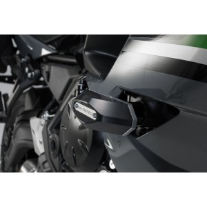 Kit de topes anticaidas Negro. Kawasaki Ninja 650 (16-).