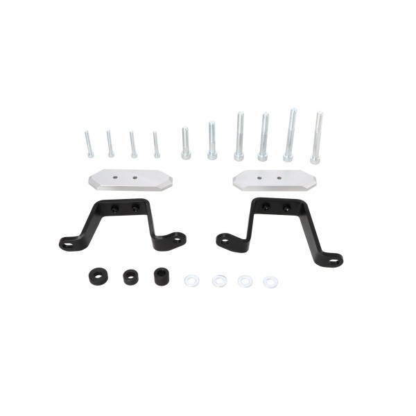 Kit de fijación de tope anticaidas Negro. Kawasaki Ninja 1000SX, 1100 SX/SE.