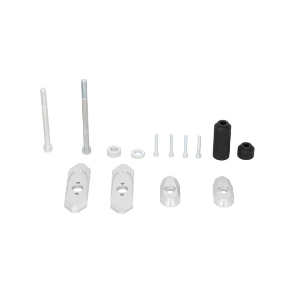 Soporte para tope anticaidas Plateado. Kawasaki Ninja ZX4-RR (23-).