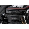 Kit de topes anticaidas Negro. Triumph Speed Triple 1200 RS (21-).