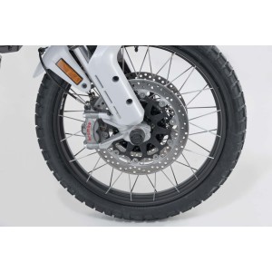 Kit de topes anticaidas para el eje delantero Negro. Modelos Ducati.