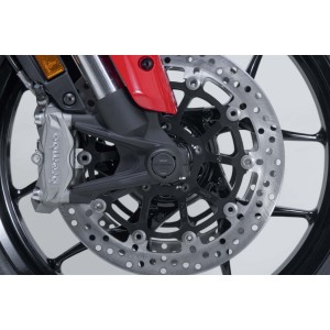 Kit de topes anticaidas para el eje delantero Negro. Ducati Multistrada V2 / V2 S (24-).