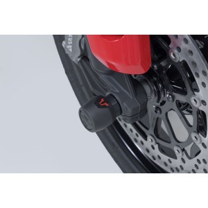 Kit de topes anticaidas para el eje delantero Negro. Ducati Multistrada V2 / V2 S (24-).