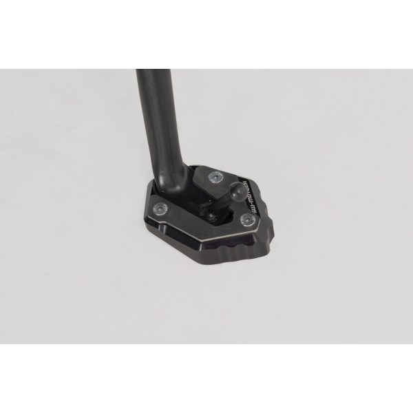 Extension para caballete lateral Negro/plateado. MT-07/Trac/MotoCage,XSR700,YZF-R7.