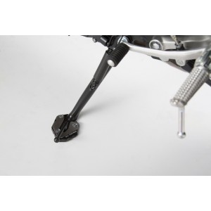 Extension para caballete lateral Negro/Plateado. Yamaha MT-09 Tracer, XSR900/Abart.
