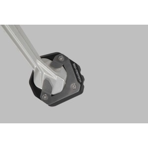 Extension para caballete lateral Negro/Plateado. Modelos Yamaha Ténéré 700 (19-).