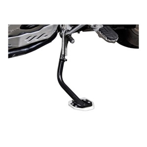 Extension para caballete lateral Negro/plateado. BMW R1200GS / R1200GS Adventure