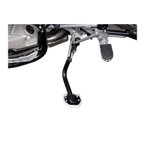 Extension para caballete lateral Negro/plateado. BMW R1200GS / R1200GS Adventure