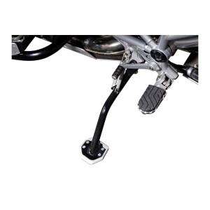 Extension para caballete lateral Negro/plateado. BMW R1200GS / R1200GS Adventure