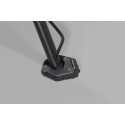 Extension para caballete lateral Negro/plateado. CFMoto 800MT / 800MT-X.