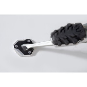 Extension para caballete lateral Negro/plateado. Modelos Tiger 800 XC/XR (17-).