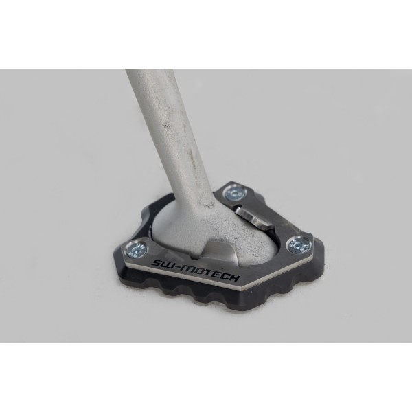 Extension para caballete lateral Negro/plateado. Triumph Speed Triple 1200 RS(21-).