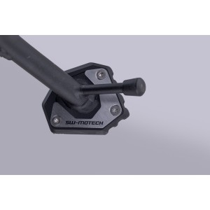 Extension para caballete lateral Negro/Plata. Benelli Leoncino 800 / 800 Trail.