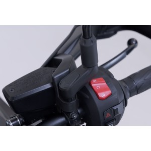 Extensión de retrovisor Negro. Suzuki V-Strom 800DE/1050DE, GSX-S1000GX.