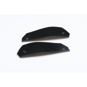 Plásticos de protectores de manos VPS Naranja. Con deflector de viento.