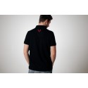 Polo de equipo Core Line. Negro. Hombre. Talla S.