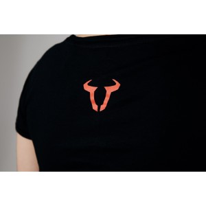 Camiseta Core Line. Negro. Mujer. Talla XL.